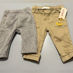 NWT Cat & Jack 6-9M Baby Boy Pants Bundle